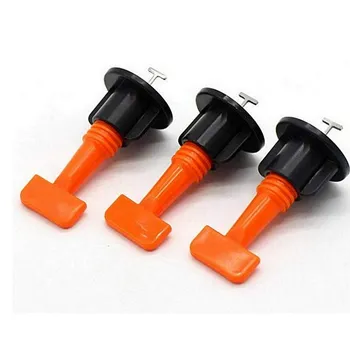 

50PCS Flat Ceramic Floor Wall Construction Tools Reusable Tile Leveling System Kittile Leveling System Kit For Tile