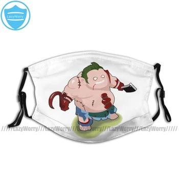 

Pudge Dota Mouth Face Mask Dota 2 Pudge Facial Mask Fashion with Filters for Adult Lovely Mask