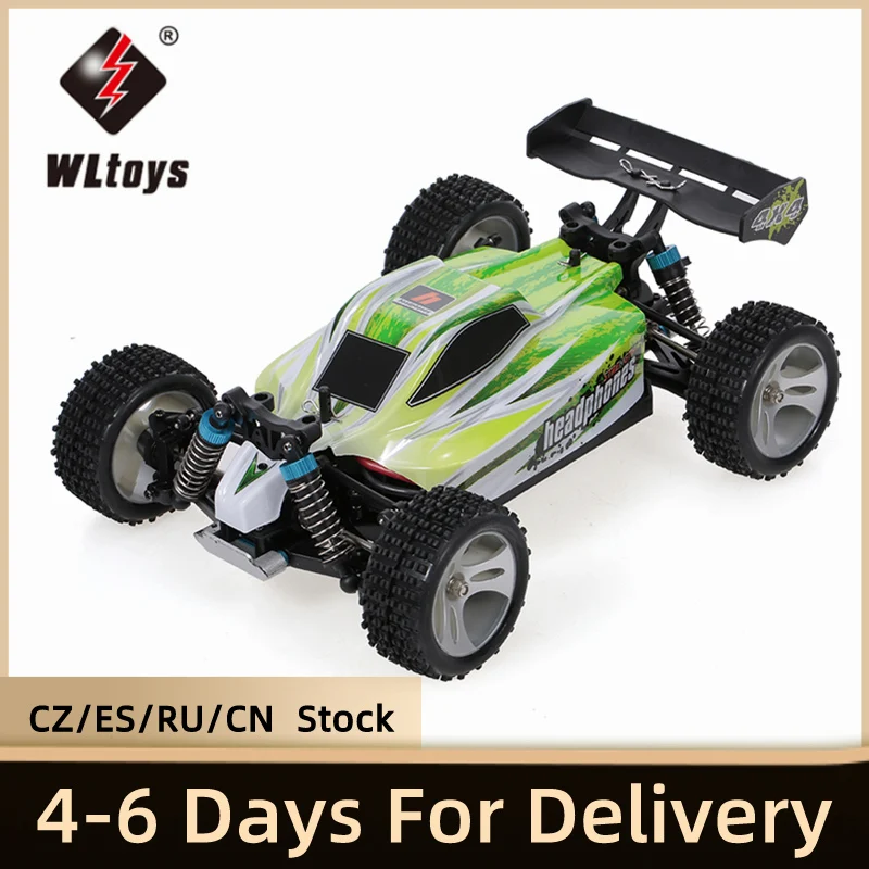 Wltoys A959 A B RC автомобиль 1/18 Масштаб 2 4 г 4WD Электрический RTR внедорожник Buggy игрушка