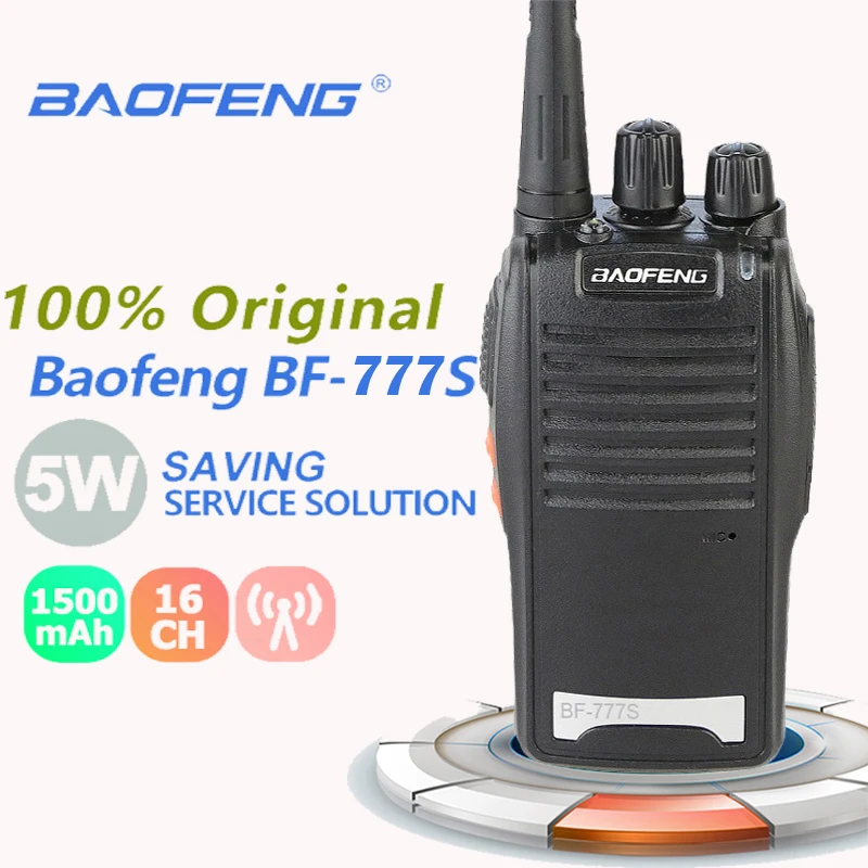 Новая Baofeng BF-777S портативная рация UHF 400-470MHz Walkie Talkie 50km Dmr Radio Emisoras De Radioaficionado радио сканер