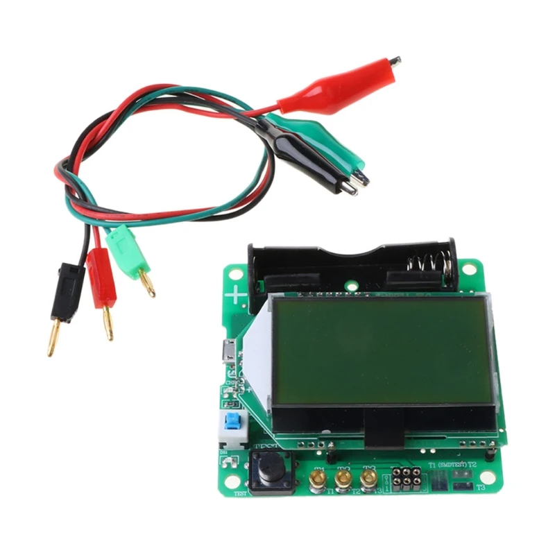M8 Graphics 3.7V Multi-Purpose Transistor Tester Diode Resistor ESR Capacitance | Бытовая техника