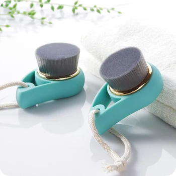 

Bamboo Charcoal Soft Fiber Facial Brush Deep Cleansing Pore Care Face Massager Wash Brush Tools Blackhead Cleansing Instrument