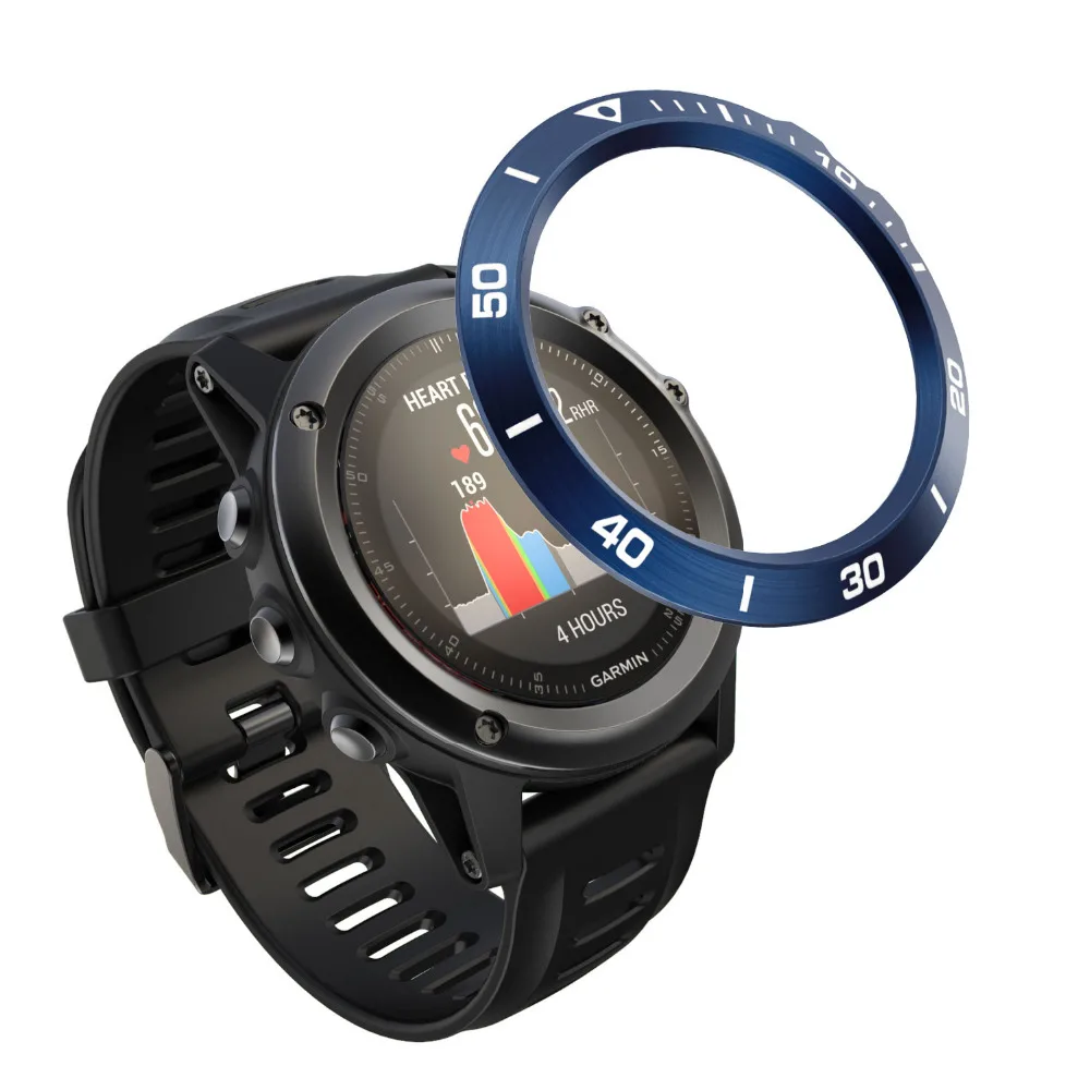 Ободок для часов, кольцо, стильный каркас, стальной чехол для Garmin Fenix 3/Fenix 3 HR, клейкая, не царапается, металлическая крышка, защитное кольцо, Новинка