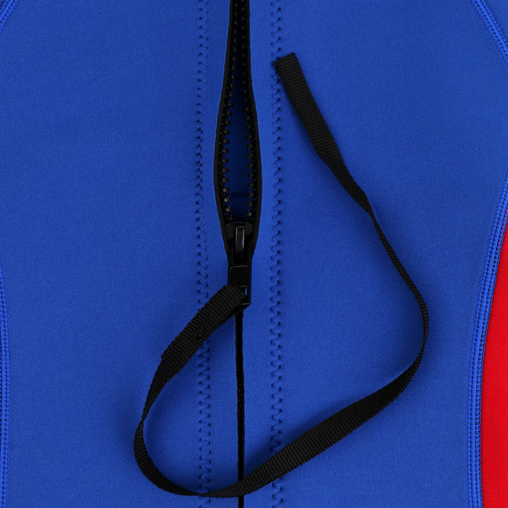 Short Sleeve One Piece Swimsuit Wetsuit, UPF 50+ Protection Rashguard Blue Boys for Children Toddler 