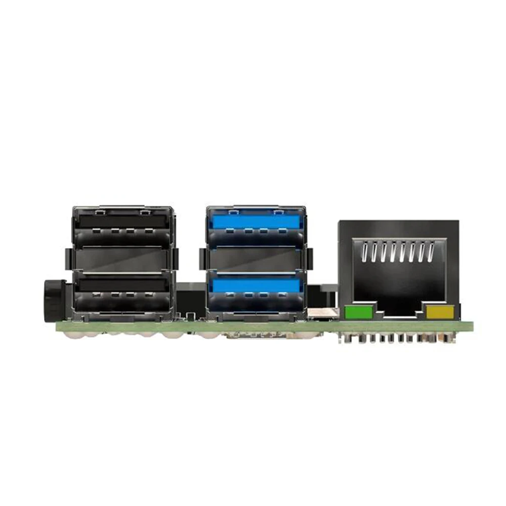 Последняя модель Raspberry Pi 4 B с 2 Гб ОЗУ BCM2711 четырехъядерный Cortex-A72 ARM v8 1,5 ГГц Поддержка 2,4/5,0 ГГц