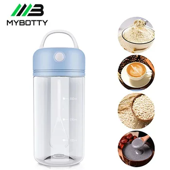 

MYBOTTY Portable 380Ml Electric Blender Cup Large Horsepower Protein Powder Shaker Bottle For Coffee Milk Sesame Paste Drinkware