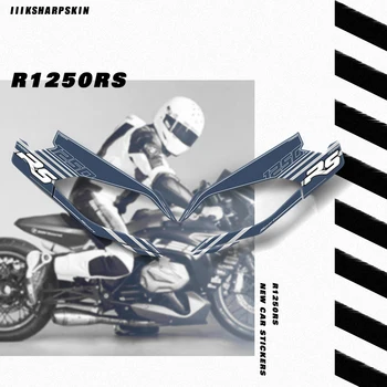 

New sale Motorcycle 3D Gel Front fairing sticker edge Paint Scratch Protector stickers For BMW R1250RS 2019 2020 r1250 rs