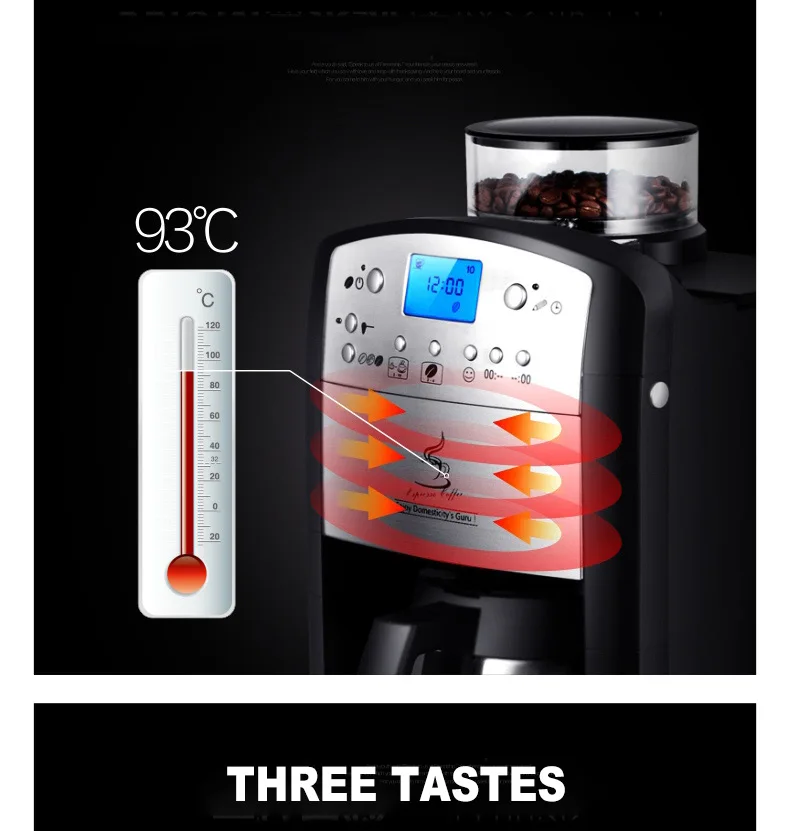 Casa italiana máquina de café gotejamento máquina