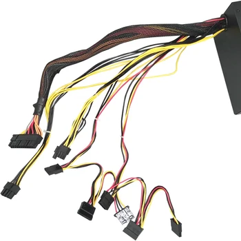 

400W Gaming Computer Power Supply Silent Fan Passive PFC Multi Protection High Frequency Large Capacitive For Desktop Durable