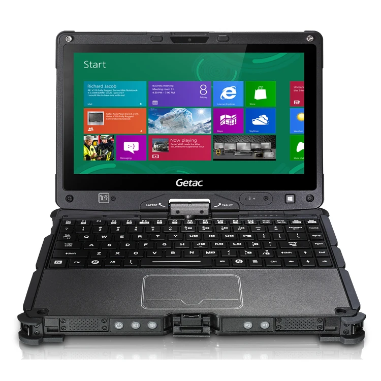 Подержанный ноутбук Getac V110 i5 4300U/5200U/6200U 8 ГБ ОЗУ 16 Гб жесткий экран планшетный ПК