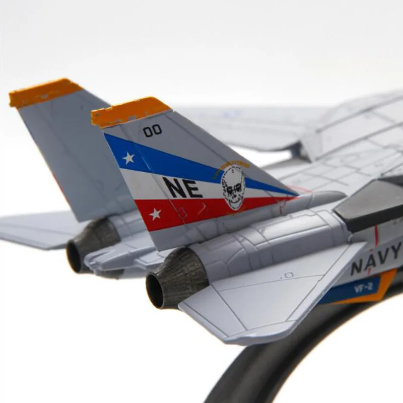 Модель истребителя F14, модель американского флота США, модель 1/100 года, модель самолета, игрушки для взрослых и детей, Подарочная коллекция