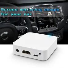 Boîtier d'affichage WiFi pour voiture, miroir, téléphone à écran de voiture, transmetteur AV HDMI sans fil, miroir, Airplay pour iOS et Android