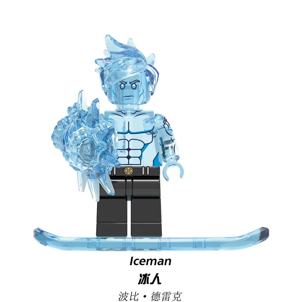 X Men Super Heroes Росомаха Дэдпул Storm Rogue профессора Iceman Лига Справедливости собрать