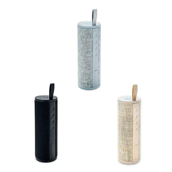 

Retail BTS-615 New Creative TWS Wireless Fabric Bluetooth Speaker Portable Mini Outdoor Small Speaker