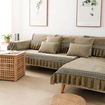 

5 Colors Modern Sofa Covers For Living Room Nordic Simple Sofa Cushion Cover Pillow Case Couch Cover For Sofa L Shaped Armchair