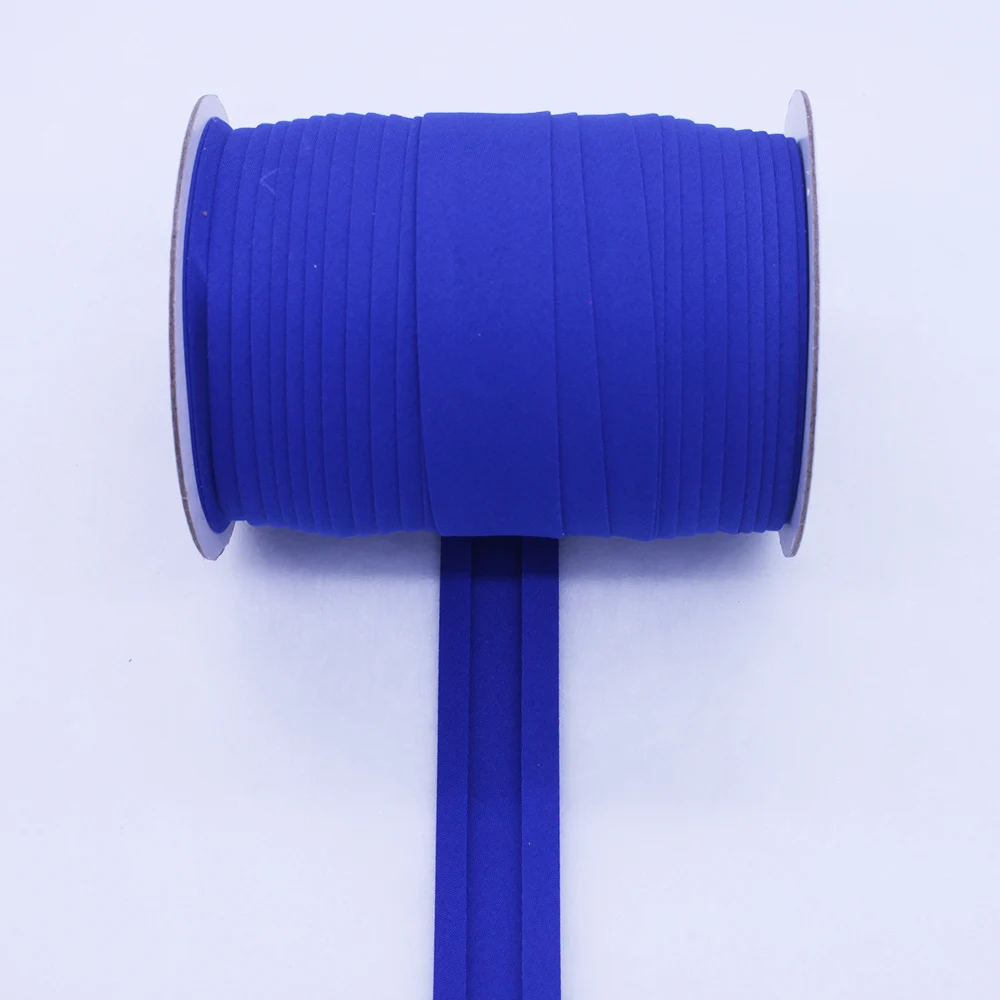 Ribbon Decoration Ribbon Supplies Cotton Ribbon Labeling Ribbon Label Ribbon Polyester Ribbon Cotton Bias Tape Sewing Ribbon Fabric Craft Supplies Polyester/Cotton 1" 25mm T/C Bias Tape Binding Single Fold Ribbon Solid Color For DIY Garment Sewing And Trimming 50yards/Roll