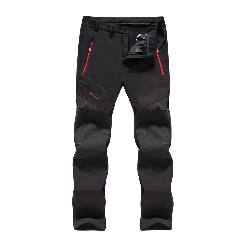 

Men Outdoor Pants 2022 Waterproof Windproof Breathable Trousers Homme Stretch Softshell Mountain Trekking Cargo Pants