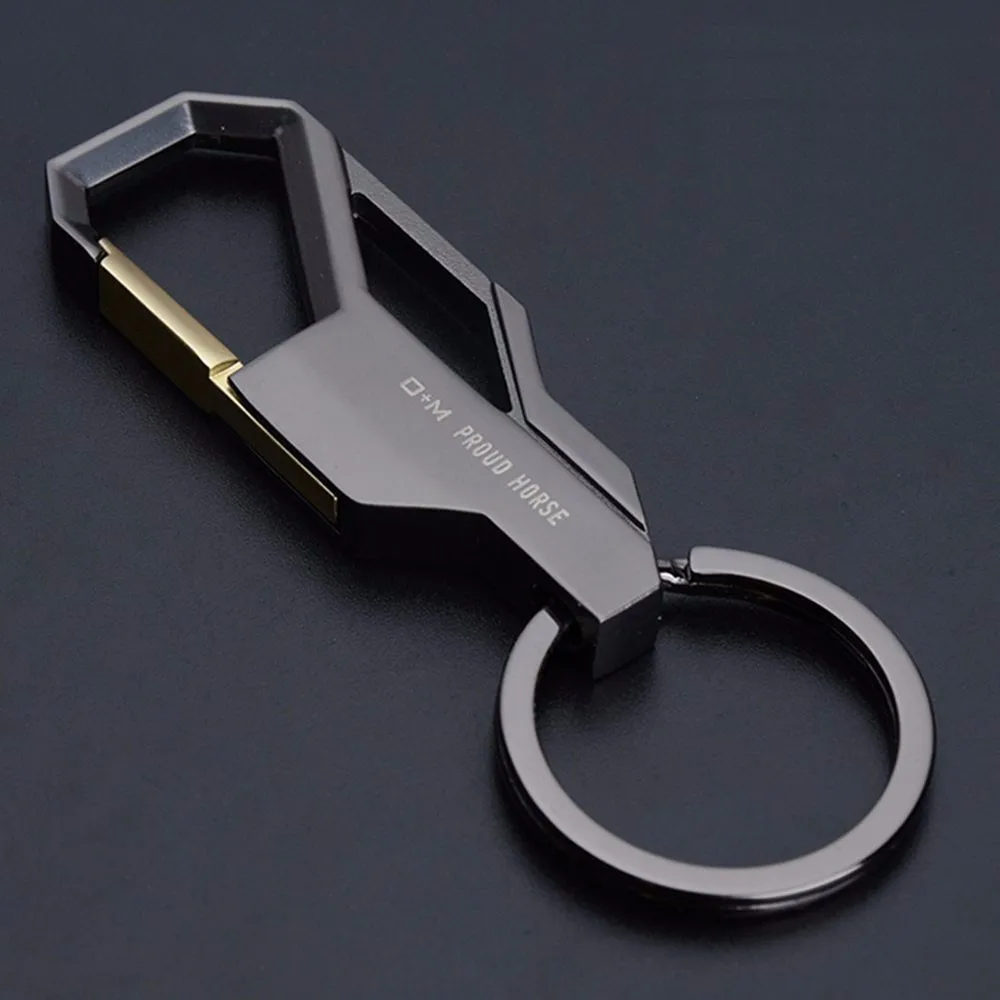 

Car Popular Black Keyfob Car Keyring Keychain Key Chain Ring Men's Business Style #H