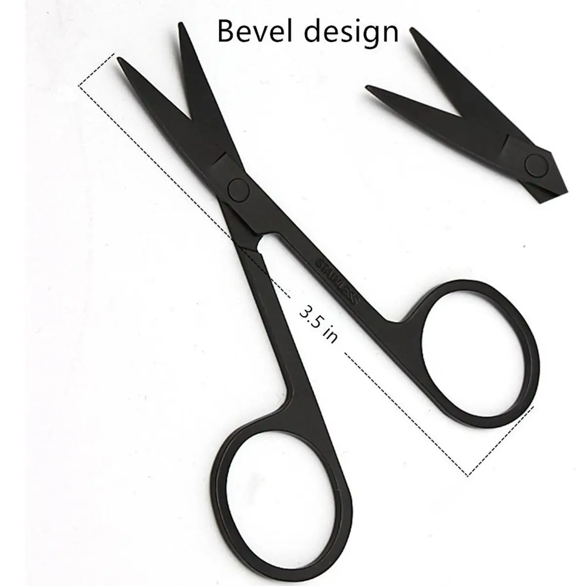 3Pcs/set Men's Beard Comb Brush Shaping Styling Template Comb Razor Scissors Home Travel Hair Kit Beauty Tool for Hair Beard