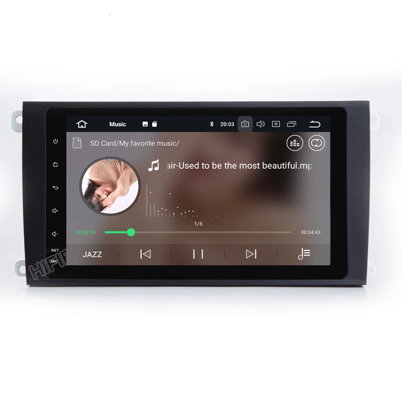 Excellent Android 9.0 2G CAR GPS For Porsche Cayenne 2002-2009 multimedia player Audio stereo radio auto dvd screen navigation IPS no dvd 4