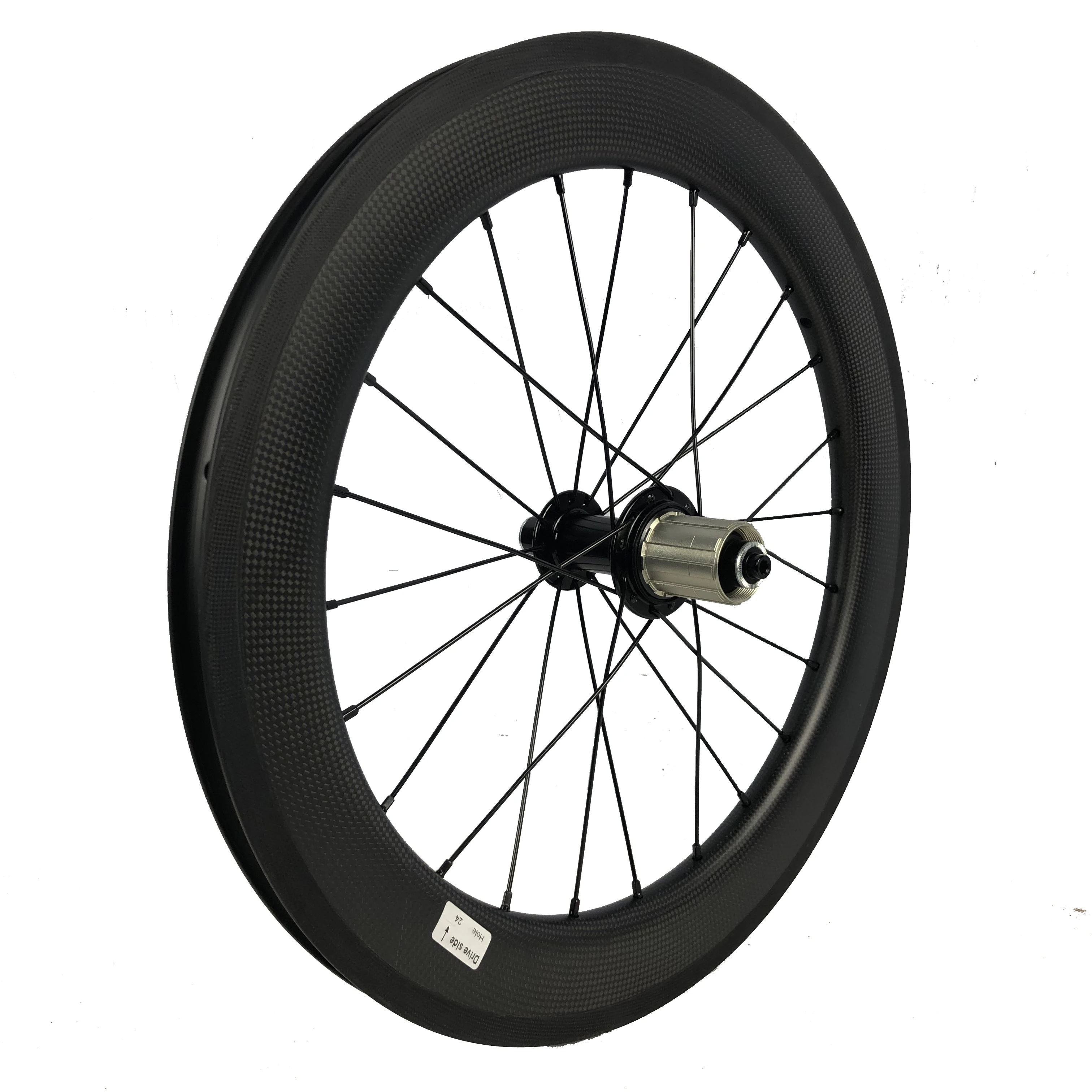 Маленькие колеса для велосипеда, 406, полностью углеродистая колесная пара, 25 мм, базальтовый тормоз, suface, 20 дюймов, для складного велосипеда, сильный дизайн колеса BMX