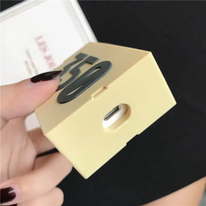 3D Yeezys Air 350 Boost Обувной Ящик корпусы гарнитурные для Apple Airpods 1/2 Vogue силиконовый наушник Защитная крышка аксессуары для кожи