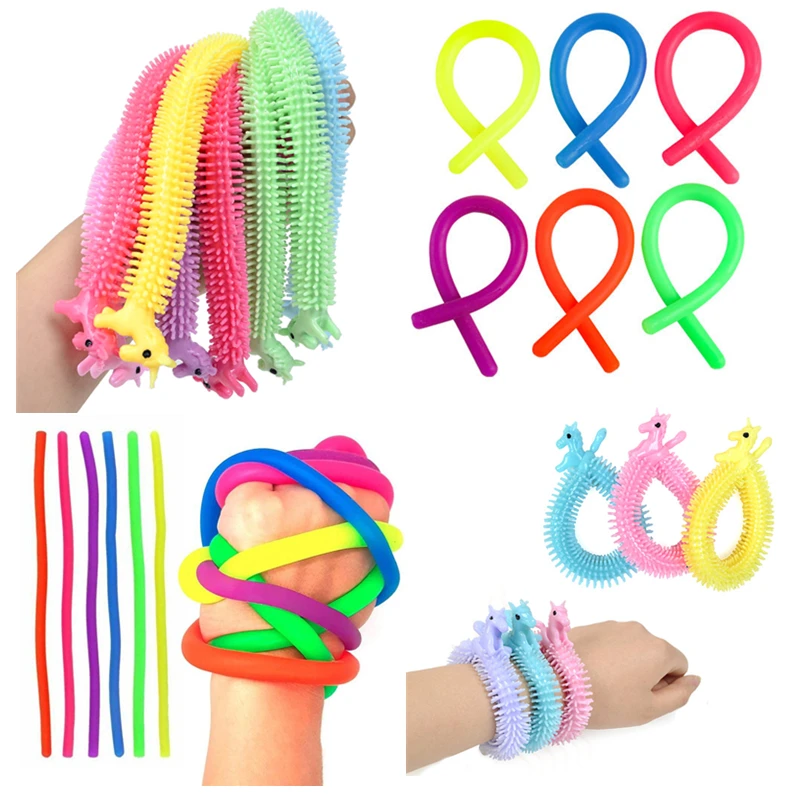 Noodle Rope Sensory Bracelet Autism ADHD Special Needs Stress Relief Fidget Toy