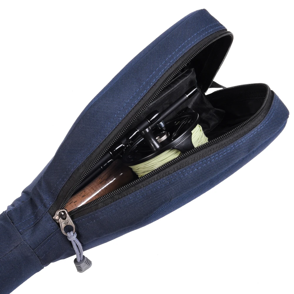 Fishing Rod Case Portable Fishing Rod Reel Storage Tube Case Fly Fishing Bag