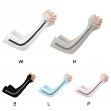 Мужские и женские спортивные перчатки для бега теплые для рук с защитой от ультрафиолета наборы дышащий ледяной шелк солнцезащитные рукава