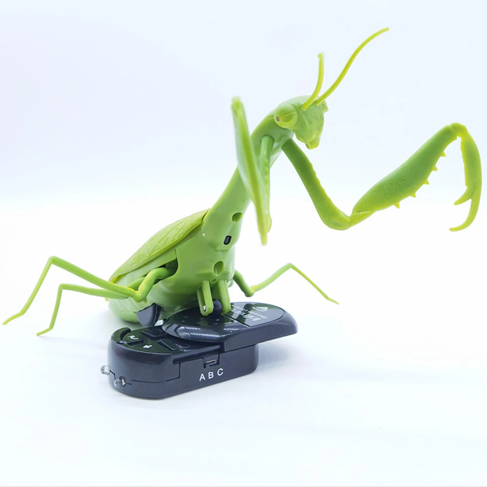 Моделирование на пульте дистанционного управления Mantis освещение насекомых модель игрушки шутка реквизит для розыгрышей пульт дистанционного управления шутка смешная игрушка tease детские игрушки