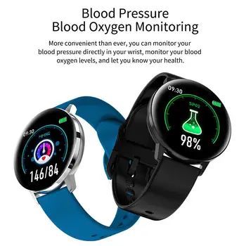

Waterproof Smart Watch Sports Fitness Tracker Pedometer With IPS Screen Heart Rate Blood Pressure Monitoring Smart Bracelet