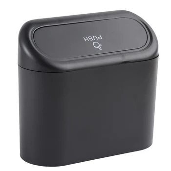 

1Pcs Multifunctional Leakproof Portable Automobile Vehicle Car Dustbin Garbage Can Waste Container Storage Box Trash Can A35