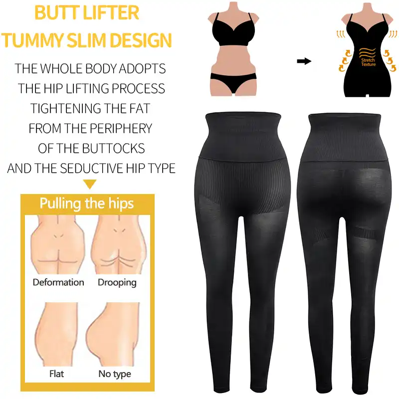High Waist Leg Shapewear Anti Cellulite Compression Leggings Body