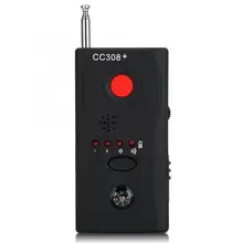 Многофункциональный беспроводной объектив камеры детектор сигнала CC308+ радиосигнал обнаружения камеры полный диапазон WiFi RF GSM Finder US Plug
