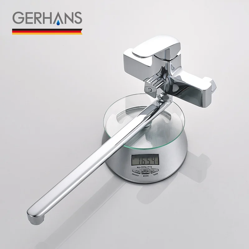 GERHANS кран K13106 Смеситель для ванны Цвет: Хром