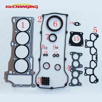 

QG18DE FIT NISSAN 2003 YEAR SUNNY N16 METAL Engine Gasket Enging Rebuilding kits Full Set Automotive Spare Parts 10101-4M785