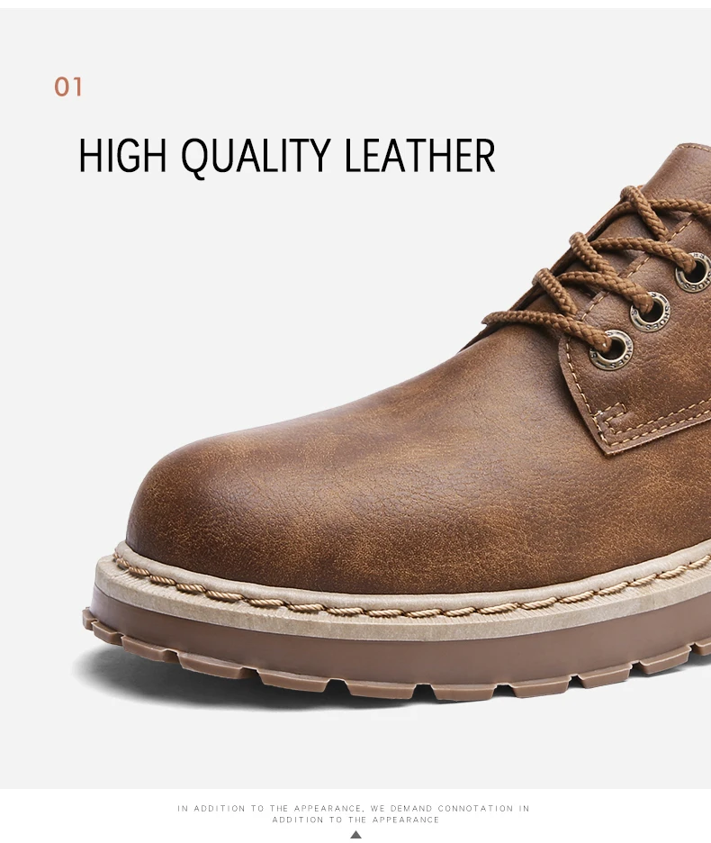 Vintage lace-up oxford leather shoes for men dance party wedding dress shoes genuine leather low-top martins boot outdoor sneakers (5)