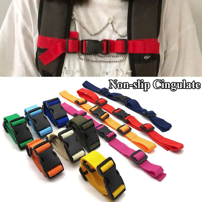 Kids Buckle Clip Strap Adjustable Chest Harness Buckle Clip Strap Bag Backpack Shoulder Strap Easy Closure Quick Release