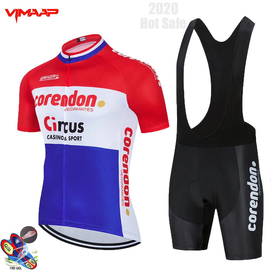 

2020 New Summer Cycling Jersey Set Breathable Team ropa ciclismo hombre Bicycle Jersey Men triathlon Cycling Clothing Short Bike