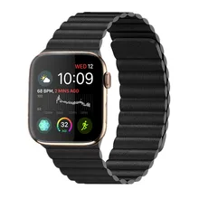 Кожаный ремешок для Apple watch, ремешок для Apple watch 5, 4, 3, ремешок 44 мм, 40 мм, iWatch, ремешок 42 мм, 38 мм, браслет correa, аксессуары для часов