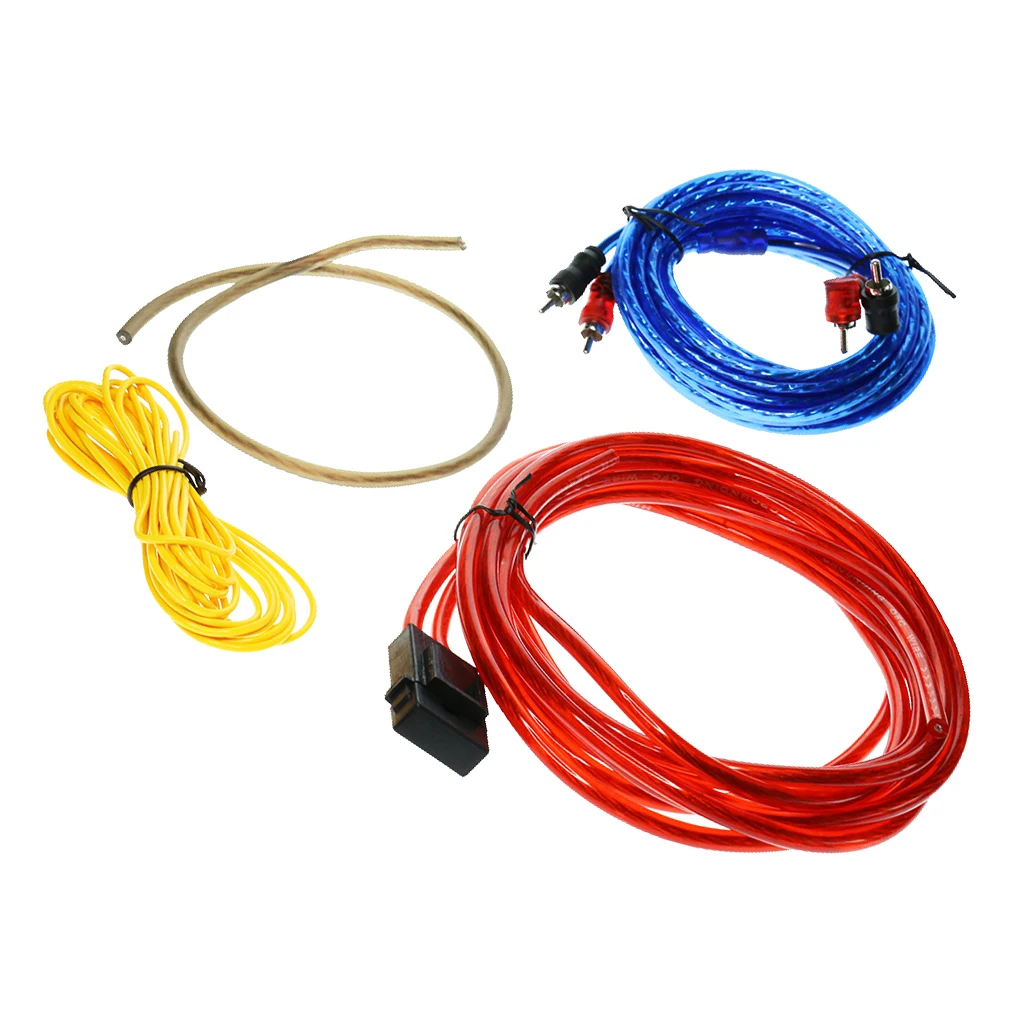 High Quality Car Audio Subwoofer Amplifier Installation AMP Wire Cable Kit