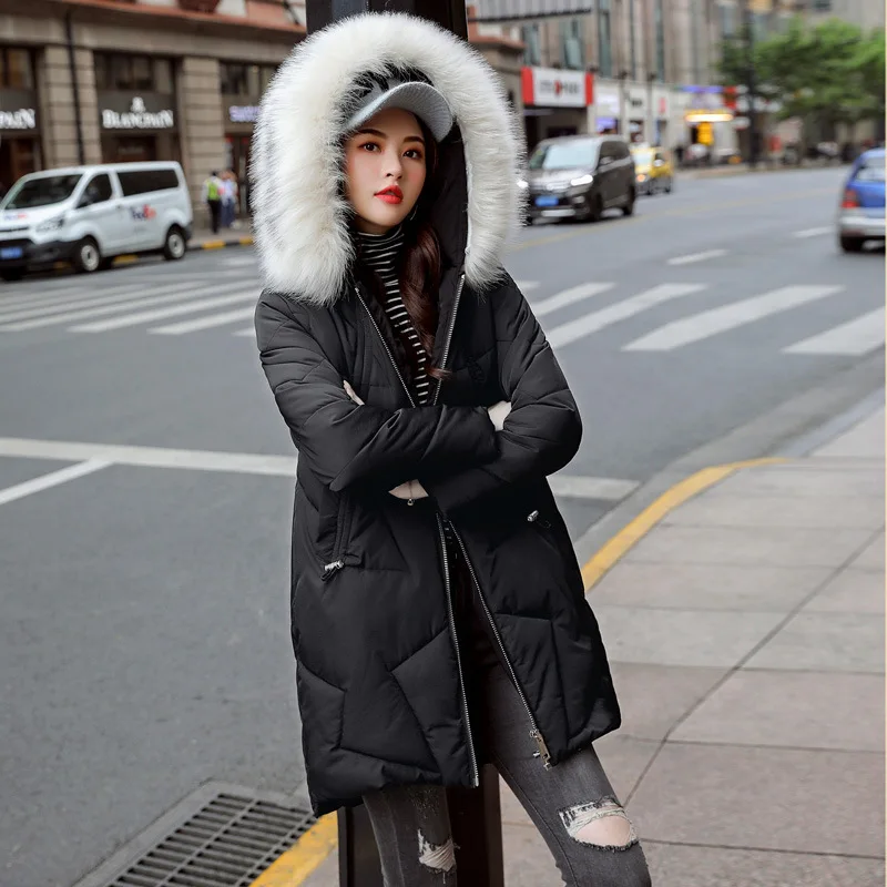 Abrigos Mujer Invierno зимняя куртка женская меховая хлопковая стеганая куртка Женская парка Женская куртка зимнее пальто для женщин