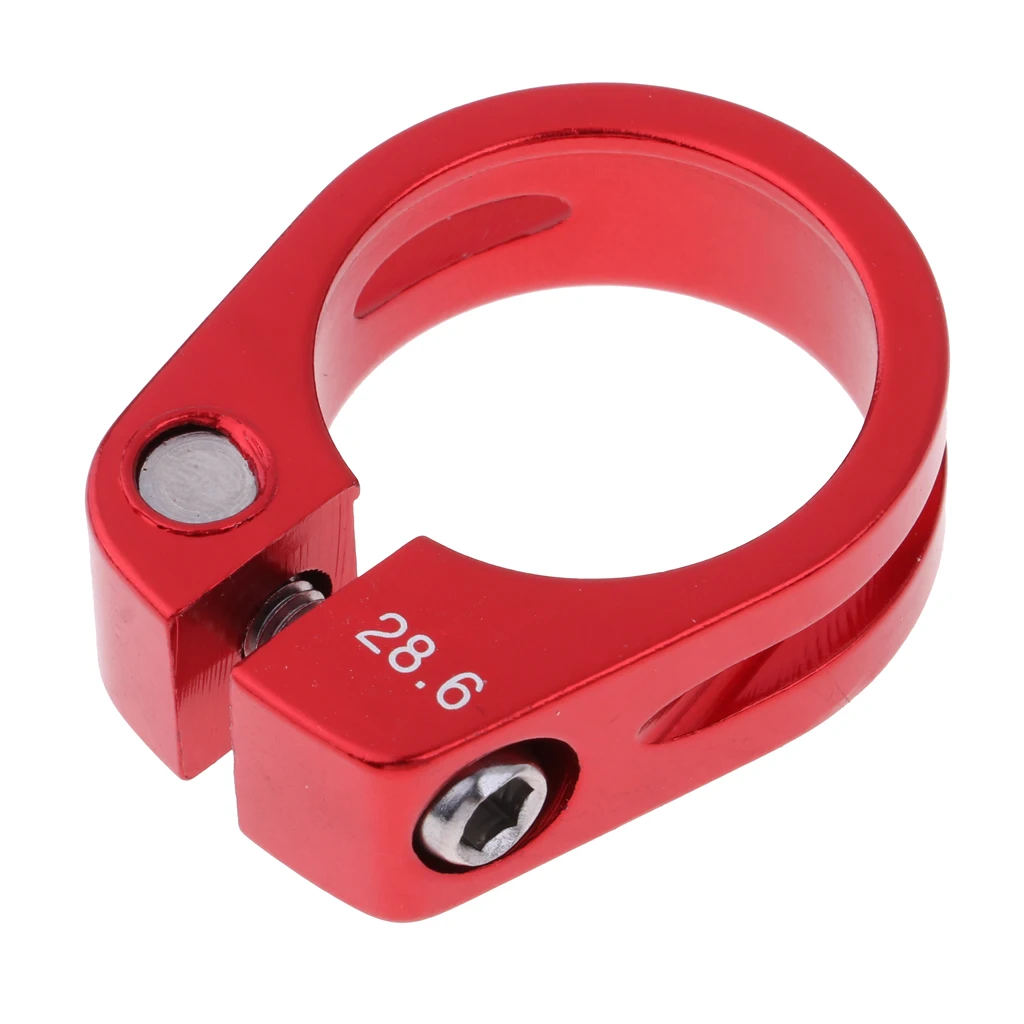 Kids Bike Seatpost Clamp Balance Push Scooter Seat Post Saddle Tube Clip for 25.4/27.2 mm MTB Mountain Bike Bicycle Saddle Tubes