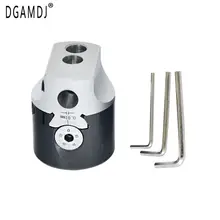 1 pçs 2 polegada 50mm tipo f1 chato máquina áspera cabeça chato punho para mt2 mt3 mt4 r8 nt30 c20 shank fresadora ferramentas