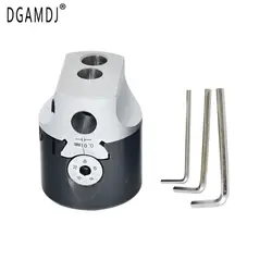 1 pçs 2 polegada 50mm tipo f1 chato máquina áspera cabeça chato punho para mt2 mt3 mt4 r8 nt30 c20 shank fresadora ferramentas