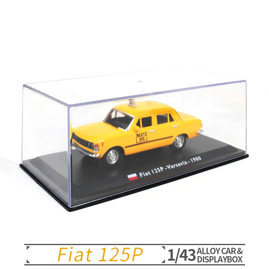 Details about   1:43 Classic Fiat 125P Varsavia 1980 Taxi Cab Model Car Diecast Collectible Gift 