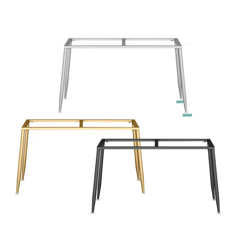 Heavy Duty Furniture Frame Rack Office Restaurant Desk Feet Stand Dining Table Iron Legs Base for Marble Wood Table  (1)