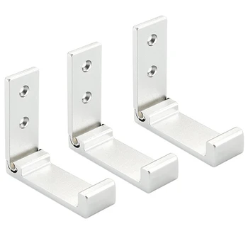 

Retractable Hooks Towel Jacket Coat Hanger Set Accessories Rubber Plugs