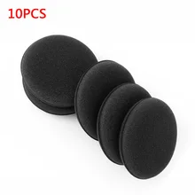 10 шт. черные губки из микрофибры мягкие для авто Уход восковая стирка практичная