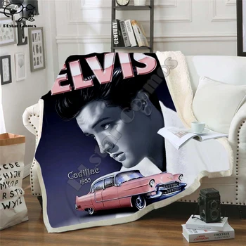 

Elvis Patched Design Blanket Plush 3d Printed for Adults Sofa Sherpa Fleece Bedspread Wrap Throw Blanket Microfiber -11